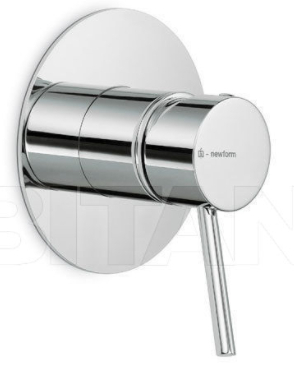 NEWFORM - 2275E.21.018 Trim Kit Shower Mier X-Trend Chrome