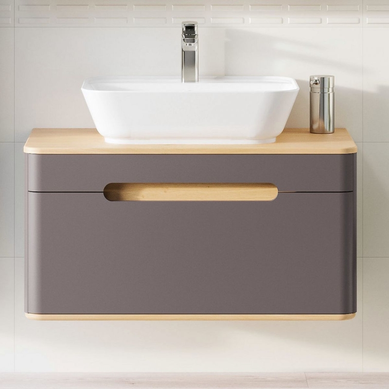 VITRA Sento Unit with 2 Doors Vanity for On-top Bowl